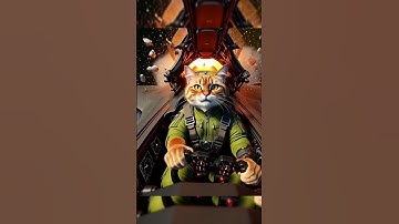 Top Gun: Meow-verick ✈️🐱 #shorts #viral #trending #fyp