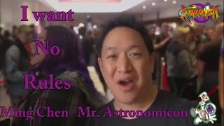 Ming Chen aka Mr Astronomicon says "No Rules" #Astronomicon #ComicBookMen #Smodcast
