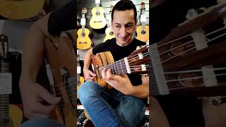 Alhambra® 6 Ébano Blanco Guitarra Clásica Conservatorio Natural con Funda video