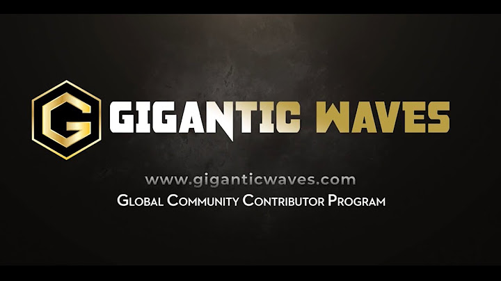Gigantic Waves  How to upgrade your ID at GCC Program