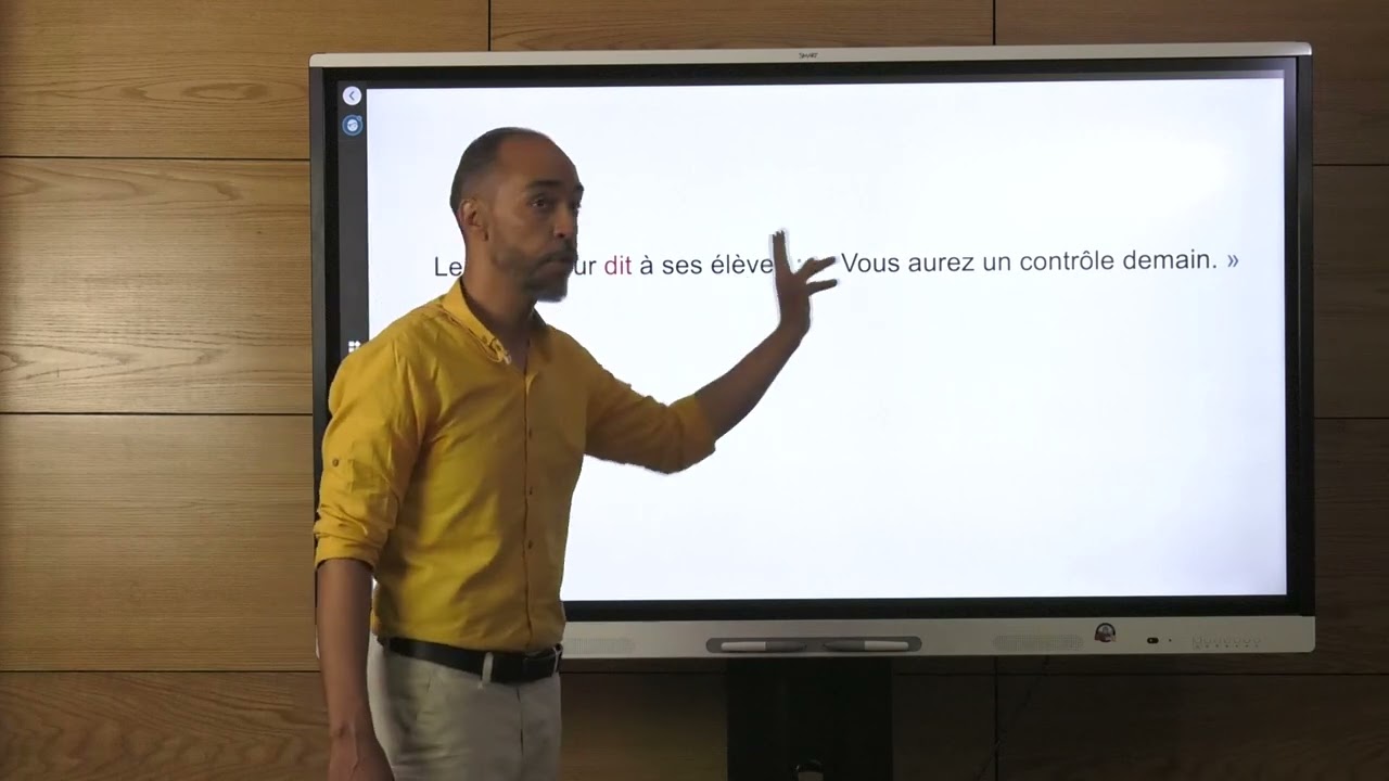 السادس ابتدائي - ابتدائي - le discours direct et le discours indirect