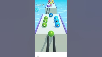 Ball Run 2048 - All levels Gameplay Android, IOS gaming