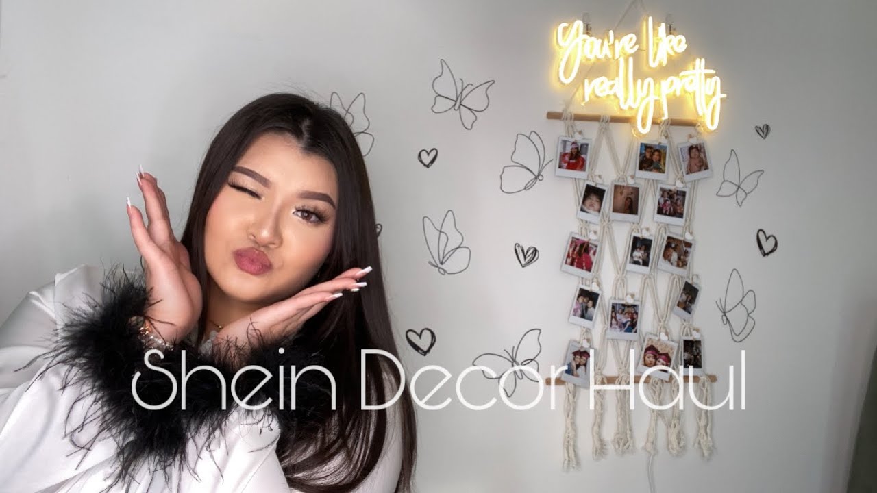 Shein Decor Haul + Decorate with me! 2023 YouTube
