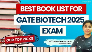 Best Reference Books For GATE Biotech 2025 Exam - Our Top Picks! #gateexam #gate2025 #biotechnology