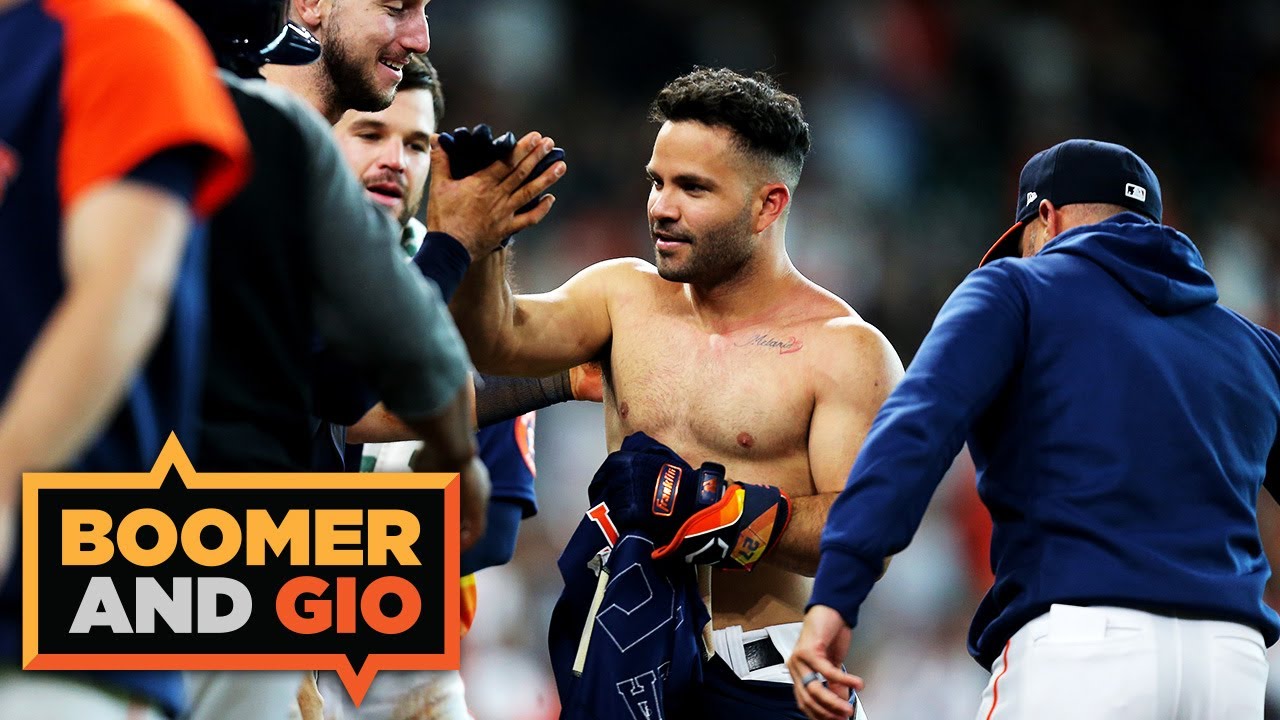 Astros beat Yankees with one swing ofJosé Altuve bat, again… | Boomer and Gio