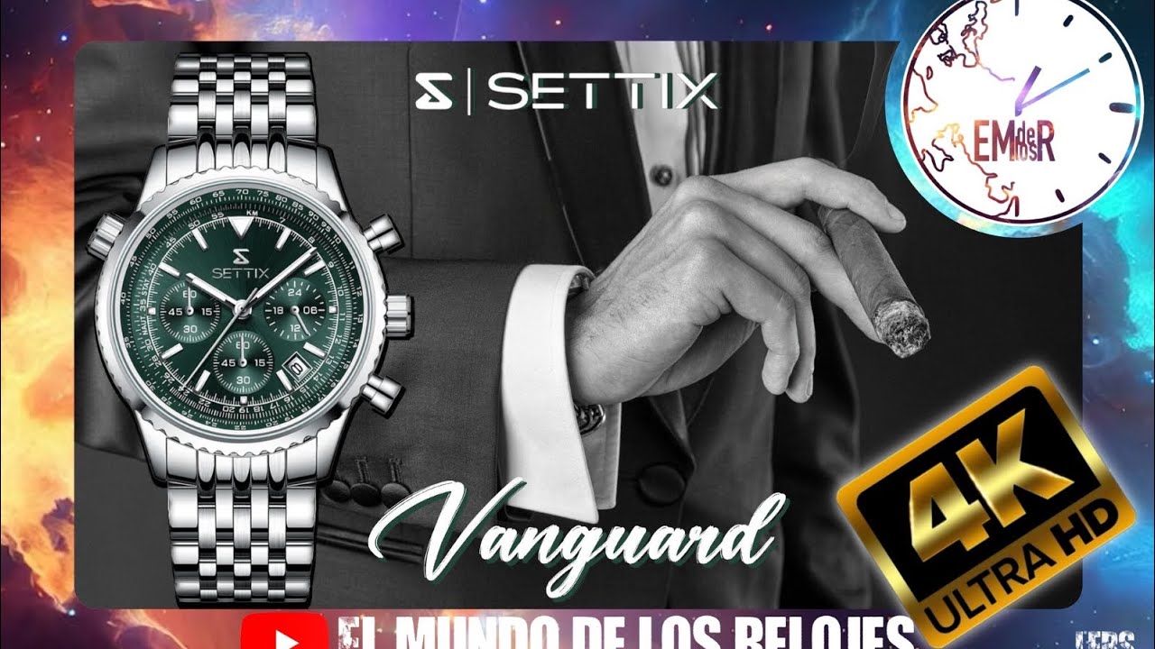 Reloj SETTIX VANGUARD - Elegancia y deportividad en una misma pieza | Cronógrafo