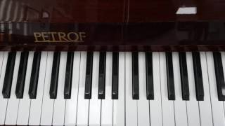 Scale Catalogue - The G sharp harmonic minor scale - how to play piano