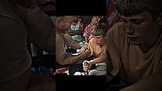 😱DEVON LARRATT VS KID BOY ARMWRESTLING #trending #armwrestling