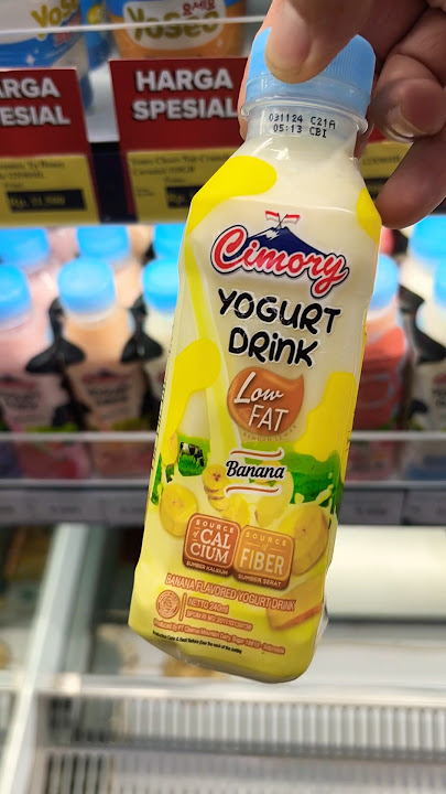 Mencari dan menemukan minuman yogurt cimory #jajanan #menemukanjajanan #yogurt