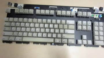 apple extended keyboard converted to usb lol