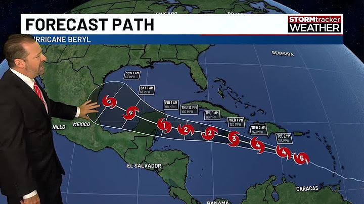 Tracking major Hurricane Beryl as we deal with searing heat