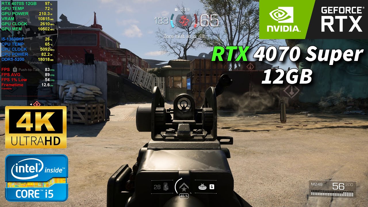 XDefiant | RTX 4070 Super 12GB | i5-13600KF | 4K UHD | Ultra Settings