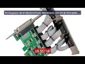 PCI Express 4S1P DB25+4 Ports DB9 RS232 com PCIE WCH384L Chip ... — Best Buy 2026 | Great Quality!
