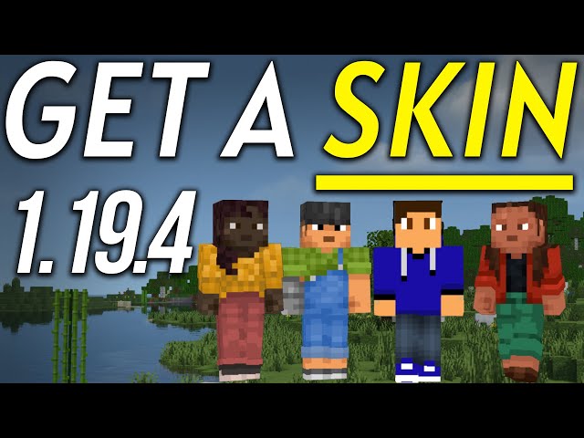 How To Change Your Skin in Minecraft Java Edition 1.19 