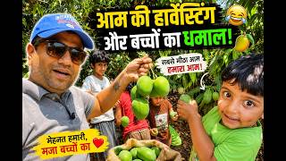 मैंने आम के पेड़ लगाए थे… आज मेरे बच्चे उसी का फल खा रहे हैं 🥭🌳”
