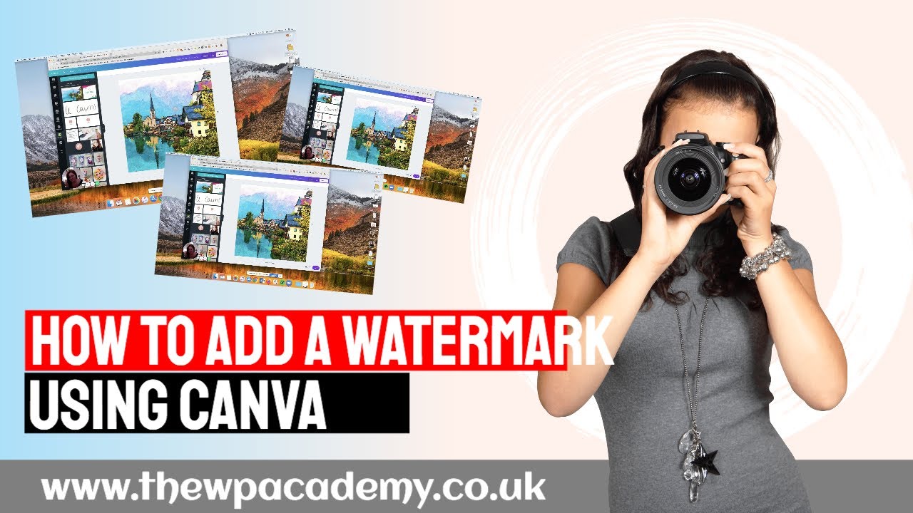How to add safeguard your images on your website by adding a watermark