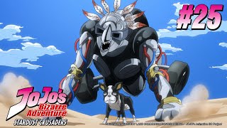 JoJo's Bizarre Adventure (S2): Stardust Crusaders - Episode 25 [English Sub]