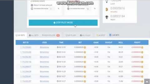 Bitsler & Primedice strategy  For Win BTC.