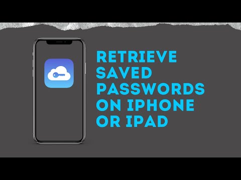 How to Access Saved Passwords in iCloud KeyChain on iPhone or iPad