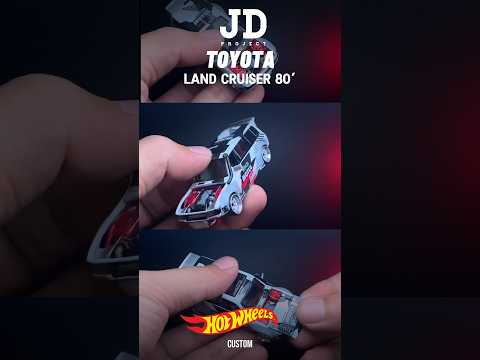 Toyota Land Cruiser drift Hot Wheels Custom