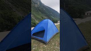 Most Beautiful Camping in Ushu Valley Pakistan 🇵🇰 #travelvlog #mountains #mountains #backpacking