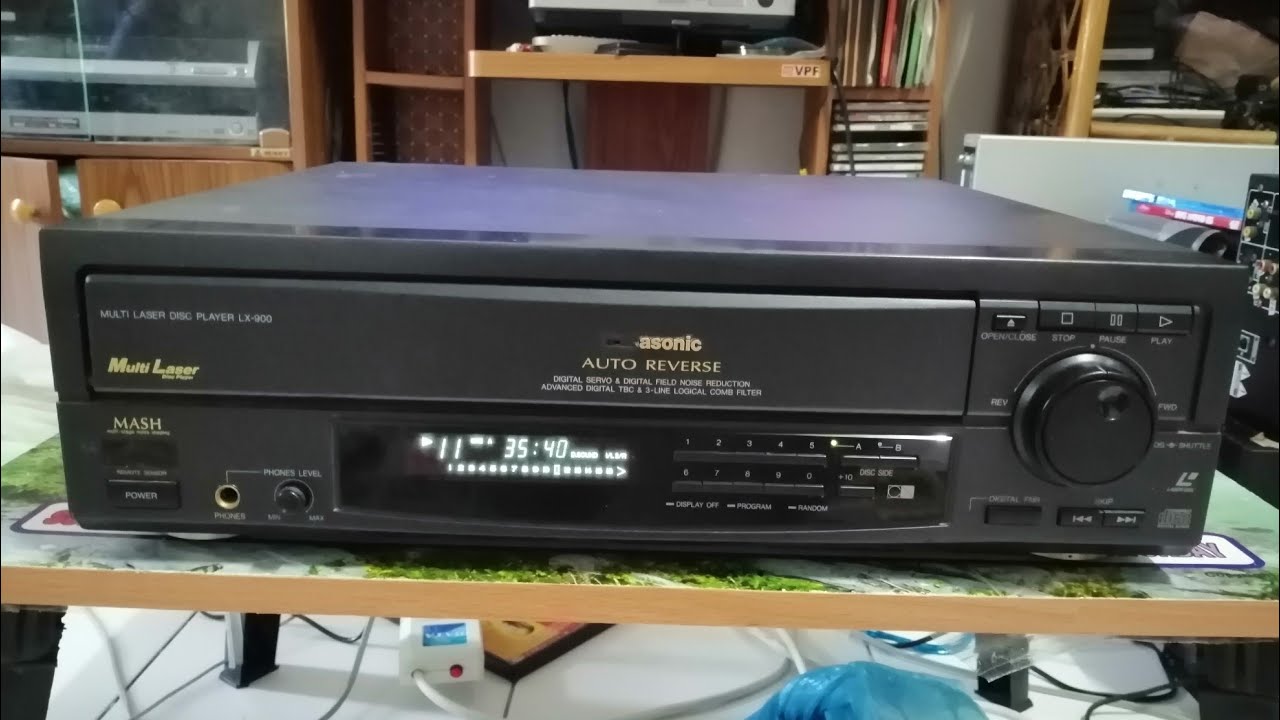 ขาย PANASONIC LASERDISC PLAYER LX900 ขายเครื่องเล่นเลเซอร์ดิส ขาย