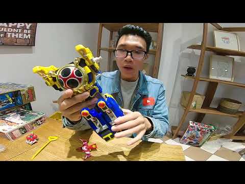 Video Lắp ráp bộ siêu nhân cuồng phong siêu xịn: Ninja Storm... - youtube