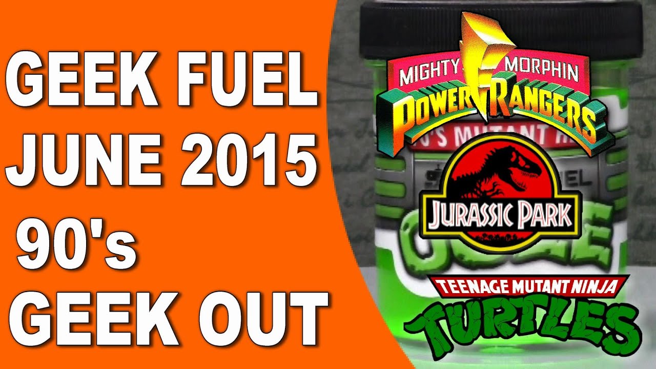 Geek Fuel June 2015 Unboxing - 90's Takedown