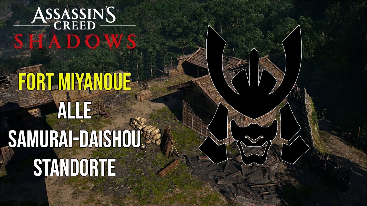 Fort Miyanoue | AC Shadows Alle Samurai-Daishou Standorte
