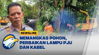 Penataan Pohon dan Kabel Jalur Wisata Pangandaran [Newsline]