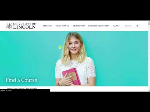 How to fill university form online| University of Lincoln(UK) | Episode#3