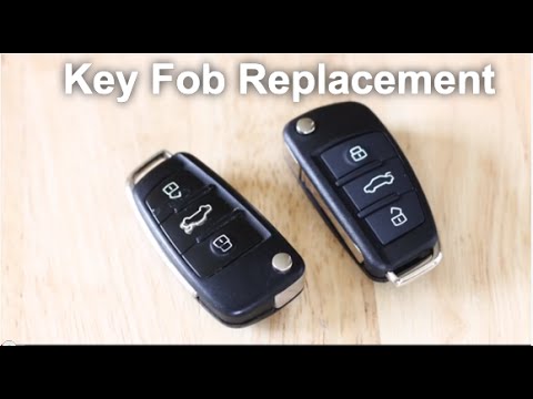 How to replace Audi 3 button flip key shell (Step by step guide)