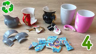 What To Do With Broken Mugs And Cups? | 4 GREAT RECYCLING IDEAS