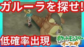 低確率ガルーラ カラカラとやっぱり同じ出現場所 ポケモンlet Sgo イーブイ Youtube