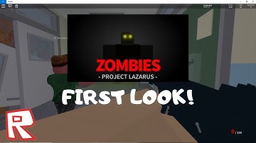 First Look! | Project Lazarus Roblox (I was clueless)