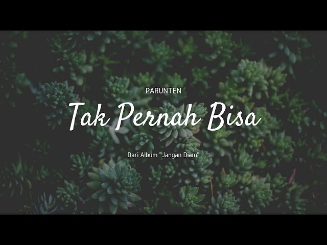 PARUNTEN Feat Adi Permana - Tak Pernah Bisa class=