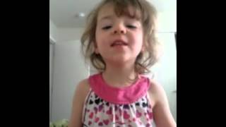 Kylee singing Gods not dead