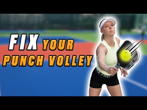 Master the One-Handed Punch Volley in Pickleball