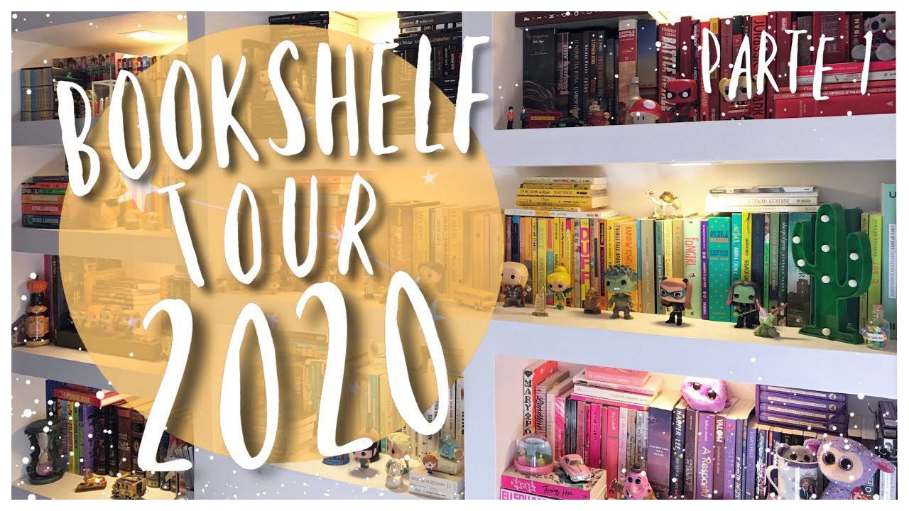 BOOKSHELF TOUR 2020 (Parte 1/4) | Chiclete Violeta