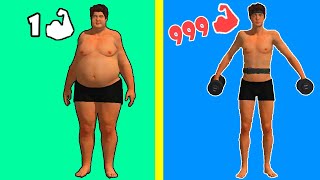 Idle Workout! This Is The Fastest Evolution From Fat Man To Bodybuilder screenshot 3