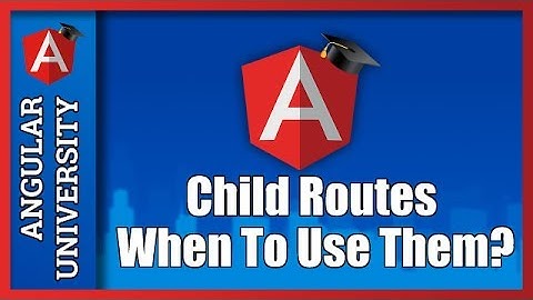 💥 Angular 라우터 자식 경로 - 마스터 디테일 경로를 설정하는 방법 - 구성 요소가 없는 경로란 무엇인가요?