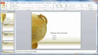 Powerpoint 2010 - Handzettel einer Präsentation in Word öffnen