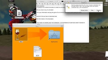 how to install mx simulator (windows) game on a mac
