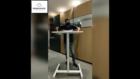 #চাব_লগীয়া_টেবুল 😊 Smart Lift Single Leg Gas Lift Center Pole 3 (With Table Top)