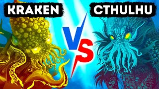 Kraken vs Cthulhu: Care este cel mai tare monstru marin?