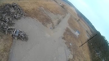 Realacc x210 fpv, train, trees and crash