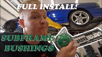 How to Install Subframe and Diff Bushings! (Lexus IS300/Altezza/SXE10/JZX/Toyotas). Full Walkthrough