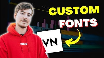 How To Add Best Custom Fonts In VN Video Editor | Best And Custom Fonts In VN Video Editor