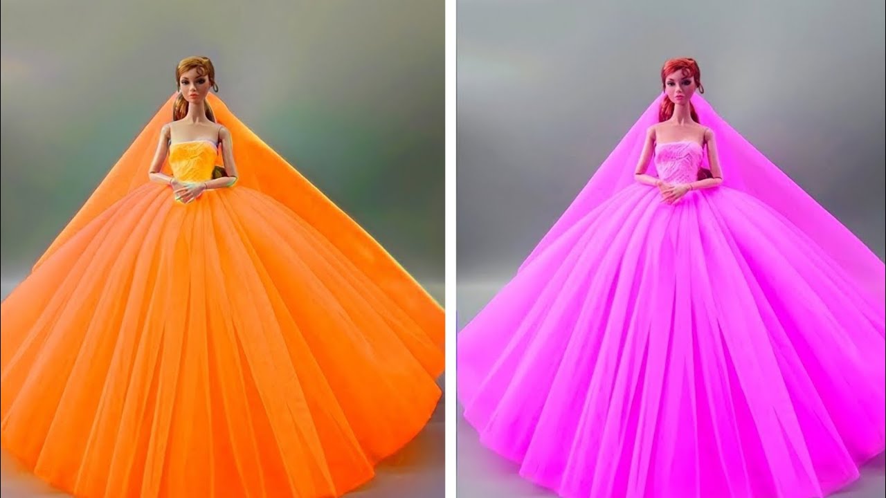 Barbie Doll Makeover Transformation DIY Miniature Ideas for Barbie