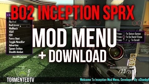 1.19 Bo2 Inception Mod Menu SPRX + Download!